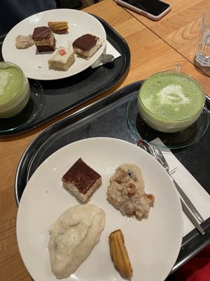 Desserts  at Spirit in Amsterdam