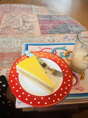 Yuzu taart 😋  at Spirit in Amsterdam