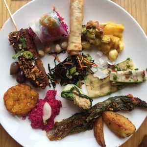 Amazibg choice of food at Spirit in Amsterdam