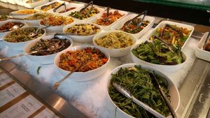 All dishes with ingredients.  at Spirit in Amsterdam