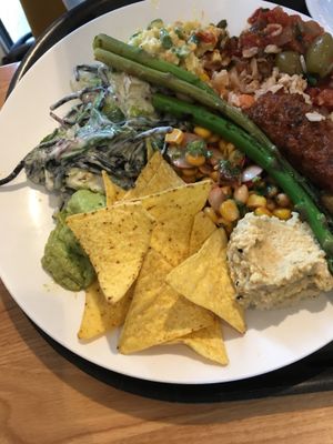 Collage of food at Spirit in Amsterdam