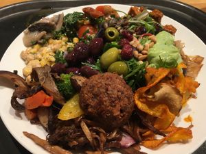 20€ of delicious nutritious food to serve the spirit!  at Spirit in Amsterdam