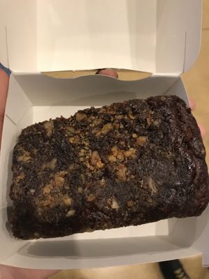 Vegan brownie   at Veggie Lovers Truck in Almada