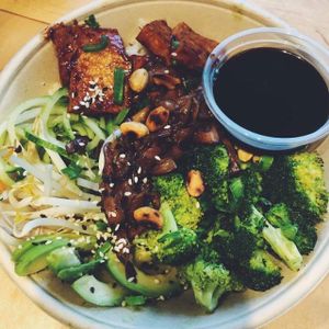 Buddha Bowl at Vegelabb in Warsaw