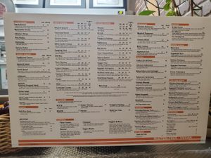 Vegan menu at Razzi's Pizzeria - Howell St in Seattle