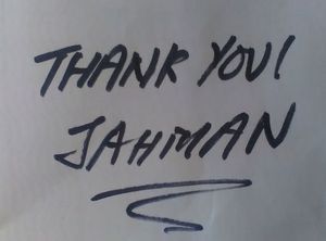 jmp at Jahman's Place in Willemstad