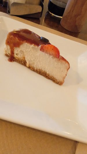 Cheescake vegano sin gluten! at BioXoco in Barcelona
