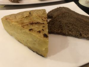 Tortilla  at BioXoco in Barcelona