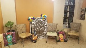 Inside at Casa Cacao in Tijuana