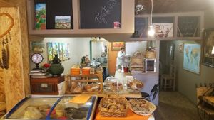 Kitchen area at Casa Cacao in Tijuana