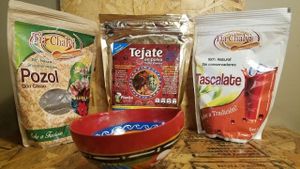 New vegan drink products they carry at Casa Cacao in Tijuana