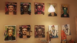 Fridas at Casa Cacao in Tijuana