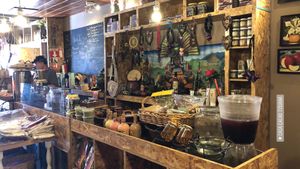 Café  at Casa Cacao in Tijuana