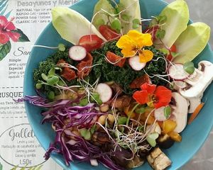 Buddha Bowl at La Ola Verde in Lanzarote