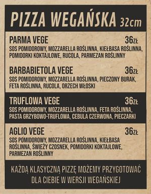 Menu PL at Graciarnia in Wroclaw