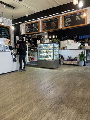 Kitchen area  at Grindz Cafe in Tauranga