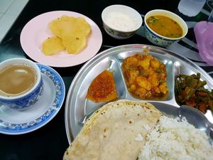good thali at Sweet Indian-Nepali Restaurant in Yangon