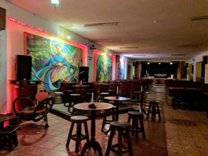 Cute inside at La Oficina in Quito