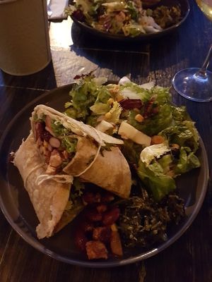 Mexican Burrito  at Ossido Vegan Bistrot in Rome