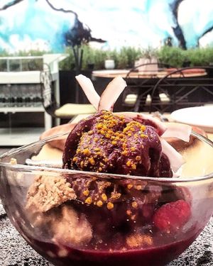 Amazonian Acai Bowl at Casa Cibelia in Puebla