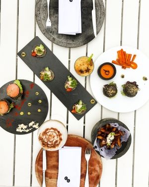 Vegan food!  at Casa Cibelia in Puebla