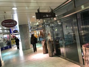 outside at Adam & Eve's in Ulm