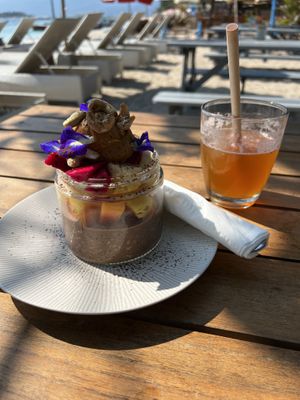 Overnight Oats and Kombudcha  at Bale Sampan in 