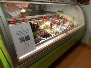 Counter at Sani Sapori in Madrid