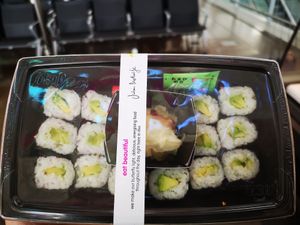 Avo Rolls at LHR - Itsu - T5 in West London