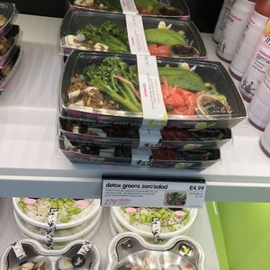 Vegan options at terminal Heathrow at LHR - Itsu - T5 in West London
