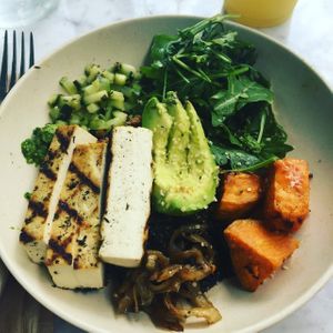 Mother Earth Bowl with Tofu at Flower Child - The Domain in Austin