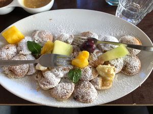 sweet piggies  at Poffers Cafe in Stuttgart