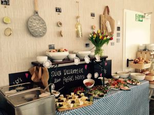 Brunch buffet at Poffers Cafe in Stuttgart