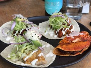 Tacos at La Flaca - Americana in Guadalajara