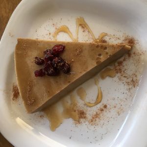 Flan de Vanillia at La Flaca - Americana in Guadalajara