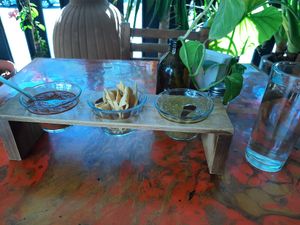 Free nachos/salsas on arrival at La Flaca - Americana in Guadalajara