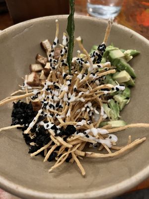 Base for tortilla soup  at La Flaca - Americana in Guadalajara