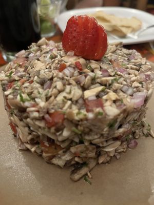 Vegan ceviche   at La Flaca - Americana in Guadalajara