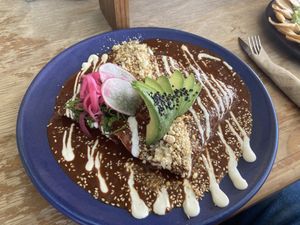 Enchiladas are not to be missed   at La Flaca - Americana in Guadalajara