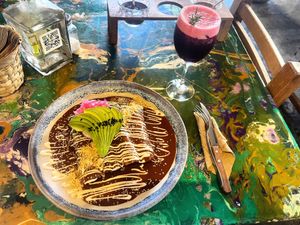 Enmoladas  at La Flaca - Americana in Guadalajara