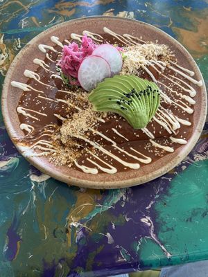 Yummy enmoladas  at La Flaca - Americana in Guadalajara