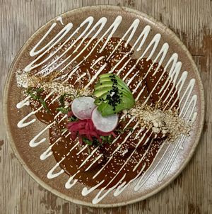 Enmoladas  at La Flaca - Americana in Guadalajara