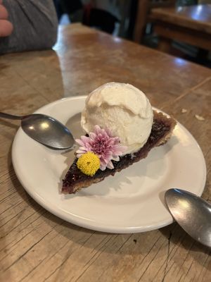 Berry pie.  at La Flaca - Americana in Guadalajara
