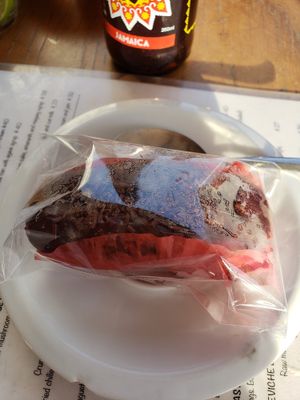 Vegan gansito at La Flaca - Americana in Guadalajara