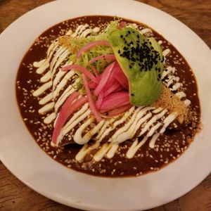 Emoladas at La Flaca - Americana in Guadalajara