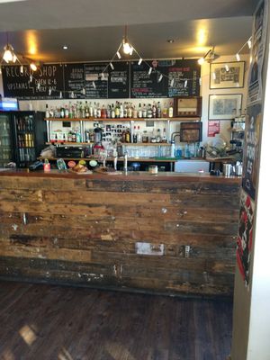 Bar at Exchange Coffee Shop & Kitchen in Bristol