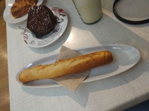 Flauta de sobrasada vegana at Alis Caldes in Caldes De Montbui