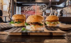 Vegan Burger Range at Brewski in Brisbane