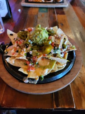 Vegan loaded nachos at Nacho Daddy - Summerlin in Las Vegas