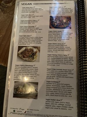 Menu  at Nacho Daddy - Summerlin in Las Vegas